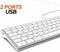 Keyboard Mobility Lab White Silver Mac OS AZERTY