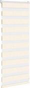 vidaXL - Zebra - rolgordijn - 55x100 - cm - stofbreedte - 50,9 - cm - marmerbeige
