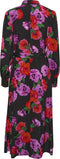 Kaffe KAflorina - Shirt Dress Dames Jurk - Maat 42 - Met ceintuur