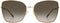 Jimmy Choo ALEXIS/S DDB/HA Zonnebril - Dames - Goudkleurig