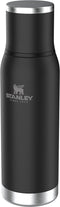 Stanley Adventure To|Go Bottle 0,75L | Black | Thermosfles houdt 20 uur warm of 25 uur koud | Vaatwasserbestendig | Roestvrijstalen Thermoskan | Lekvrij | BPA-Vrij