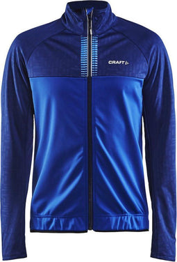 Craft Rime Fietsjack - Heren - Winddicht en waterafstotend - Blauw