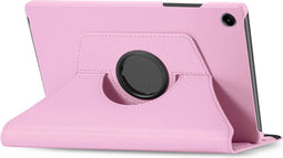 imoshion Tablet Hoes - Geschikt voor Samsung Galaxy Tab A9 8.7 inch - 360° Draaibare Bookcase - Roze
