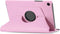imoshion Tablet Hoes - Geschikt voor Samsung Galaxy Tab A9 8.7 inch - 360° Draaibare Bookcase - Roze