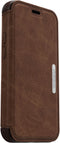 Otterbox Strada Folio - Flip Cover - Kaarthouder - Bruin (iPhone 12 mini)