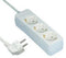 REV - Stekkerdoos 3-voudig - 3x Geaarde stekkers 3500W - Wit