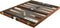 Buffalo BK1215M - Backgammon set - Kunstleren koffer met dobbelstenen - Bruin
