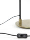 Light & Living Bureaulamp Braja - Zwart - 22x20x55 cm