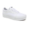 VANS WM Ward Platform (canvas) white -Maat 36