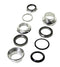 Tange Seiki Balhoofd Cartridge Seiki Aluminium 1 Inch Zwart