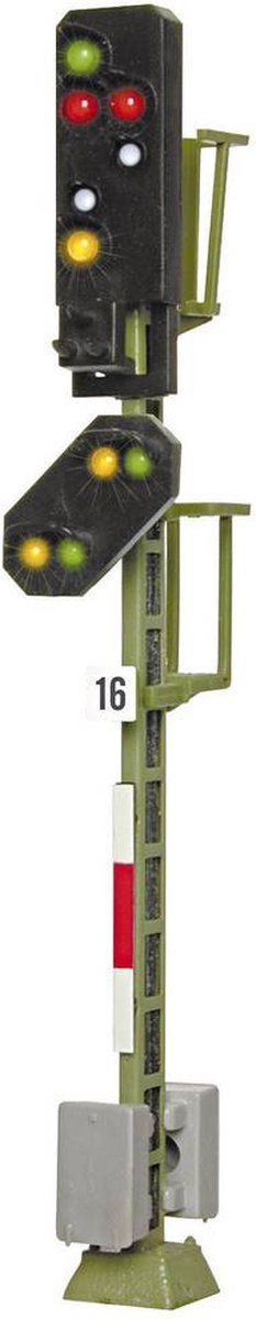 Viessmann Modelltechnik 4016 H0 Lichtsein Met voorsein Uitrijsein Kant-en-klaar model DB
