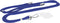 Mobiparts Universal - Telefoonkoord - Verstelbaar tot 1.50 meter - Blauw
