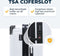 Pathsail® Handbagage Koffer 40L - Lichtgewicht Trolley - TSA slot & 360 graden spinner wielen - Wit