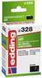 Edding EDD-328 - Inktcartridge - 12 ml zwarte inkt - Foto zwart