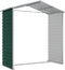vidaXL - Tuinschuur - 191x130x198 - cm - gegalvaniseerd - staal - groen