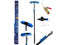 Nexxt Telescopische Waterborstel 5-in-1 - 7 m - Verstelbare kop 29 x 7 x 10 cm - Inclusief 9 m slang