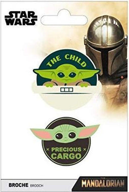 Star Wars: The Mandalorian - Grogu Metallic Pin Badge
