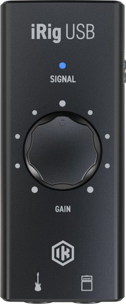 IK Multimedia iRig USB-C - Guitar interface - 24-bit 48 kHz - Zwart