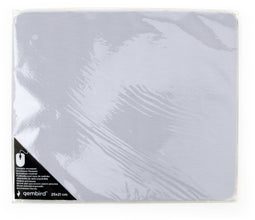 Gembird MP-PRINT-M - Muismat - Slijtvast textiel oppervlak - Wit
