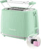 Russell Hobbs Eden - Broodrooster - 800W - 6 bruiningsniveaus - Pistache groen