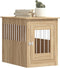 vidaXL - Hondenbench - 55 - x - 80 - x - 68 - cm - bewerkt - hout - sonoma - eikenkleurig