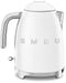 Smeg KLF03 - Waterkoker - 1,7L 2400W - Mat wit