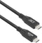 ACT AC7441 - USB 3.2 Gen2 - 10Gbps 60W USB Type-C kabel 1 meter - Zwart