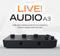 Creative Live! Audio A3 - Geluidskaart - Jack (3.5mm) - Zwart
