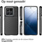 iMoshion Hoesje Geschikt voor Xiaomi 14 Hoesje Siliconen - iMoshion Thunder Backcover - Zwart