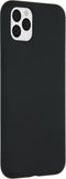 Accezz iPhone 11 Pro Max - Liquid Silicone Backcover - Schokabsorberend - Zwart