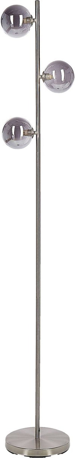 RAMIS - Staande lamp - Zilver - Staal