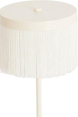 Light & Living Diny - Tafellamp - E27 - Ø 17cm - Beige Crème - Metaal
