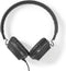 Nedis FSHP100AT - Bedrade koptelefoon - 40 mm drivers - Grijs Zwart
