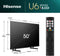 Hisense 50U6NQ - Ultra HD TV - Mini-LED Quantum Dot Color Dolby Vision Dolby Atmos - Zwart