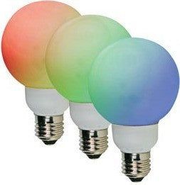 Velleman LAMPL60RGB3 - RGB LEDlamp - E27 - 3 W - Ø 60mm - (36 Leds)