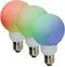 Velleman LAMPL60RGB3 - RGB LEDlamp - E27 - 3 W - Ø 60mm - (36 Leds)