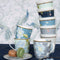 Laura Ashley Heritage Collectables Mokken set van 4 - Midnight Pinstripe - 32 cl.