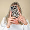 iMoshion Hoesje Geschikt voor Samsung Galaxy A42 Hoesje Siliconen - iMoshion Design hoesje - Goud / Zwart / Golden Leopard