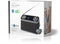 Nedis RDDB5200BK - DAB+ / FM-radio - Bluetooth en 40 voorkeurszenders - Zwart