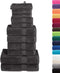 vidaXL - 12-delige - Handdoekenset - SOLUND - 600 - g/m² - antracietkleurig