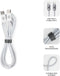 SUBBLIM SUBCAB-C10011 USB-kabel USB 2.0 2 m USB C Wit