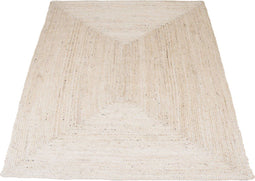 Vloerkleed Jute Bleached 160 x 230 cm