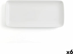 Serveerschaal Ariane Vital Coupe Rechthoekig Keramisch Wit (36 x 16,5 cm) (6 Stuks)