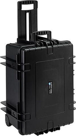 B&W International Type 6800 Outdoor Case incl. schuimstof - zwart