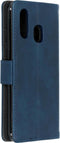 iMoshion Hoesje Geschikt voor Samsung Galaxy A40 Hoesje Met Pasjeshouder - iMoshion Luxe Bookcase - Donkerblauw