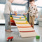 KateHaa Houten XXL Klimboog Rocker met Klimwand Regenboog - Klimrek - Houten Montessori Speelgoed