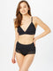 MAGIC Bodyfashion Recycled Mesh Bra - Bralette zonder pads en beugel - V-hals - Zwart