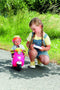 BABY born City Glam-scooter met afstandsbediening - Poppenvervoersmiddel