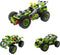 Meccano Junior - 3-in-1 Terugtrek-buggy - S.T.E.A.M.-bouwpakket