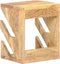 vidaXL - Wandskateboardhouder - 25x20x30 - cm - massief - mangohout